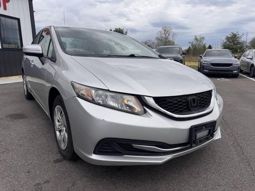 Silver 2015 Honda Civic LX