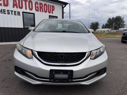 Silver 2015 Honda Civic LX
