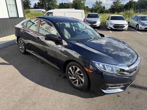 Gray 2018 Honda Civic EX