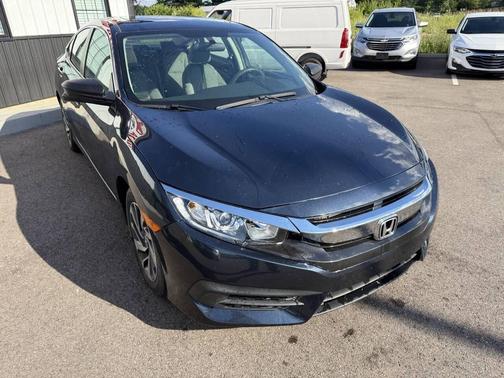 Gray 2018 Honda Civic EX