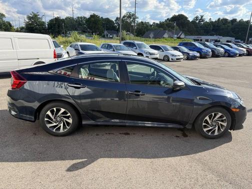 Gray 2018 Honda Civic EX