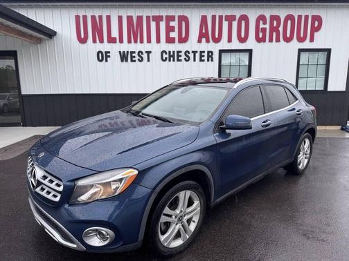 Blue 2019 Mercedes-Benz GLA 250 4MATIC