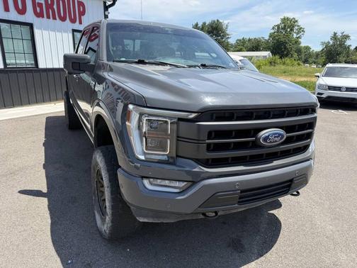 Gray 2021 Ford F-150 Lariat