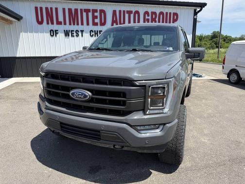 Gray 2021 Ford F-150 Lariat
