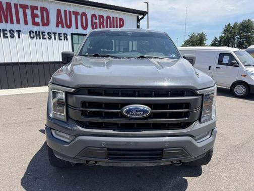Gray 2021 Ford F-150 Lariat