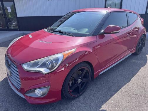 Boston Red Metallic 2015 Hyundai Veloster Turbo