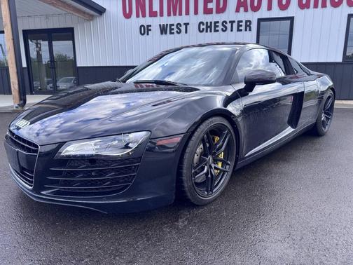 Phantom Black Pearl Effect/Lava Gray 2009 Audi R8 4.2 quattro