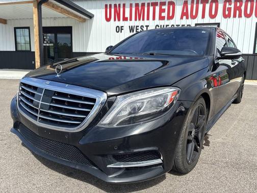 Black 2016 Mercedes-Benz S-Class 4MATIC