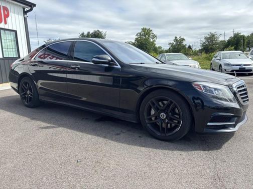 Black 2016 Mercedes-Benz S-Class 4MATIC