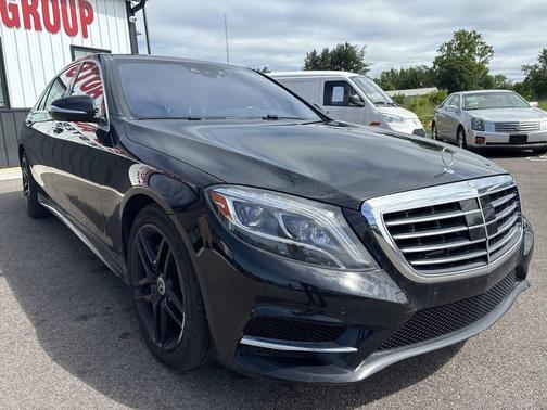Black 2016 Mercedes-Benz S-Class 4MATIC