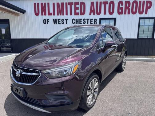 Black Cherry Metallic 2017 Buick Encore Preferred