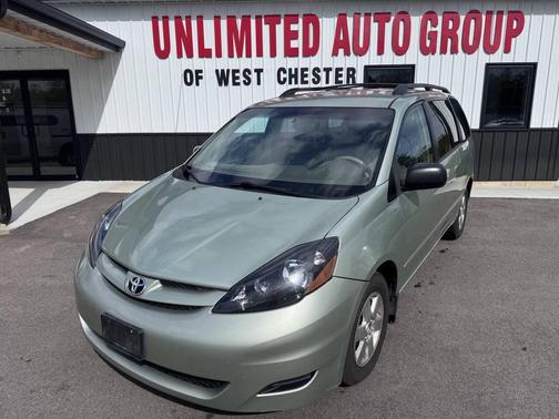 Silver Pine Mica 2008 Toyota Sienna LE