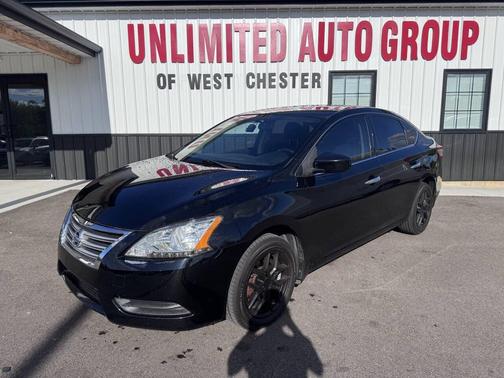 Black 2015 Nissan Sentra SV