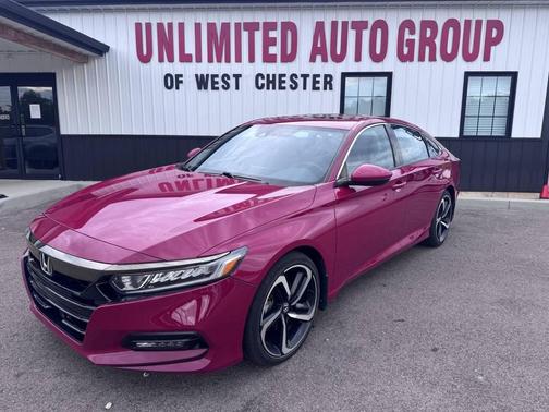 Red 2018 Honda Accord Sport 4dr Sedan (1.5T I4 CVT)