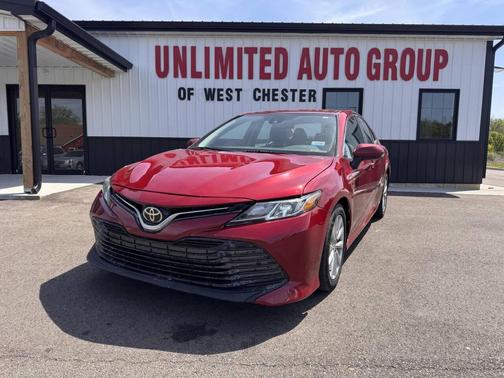 Red 2020 Toyota Camry LE