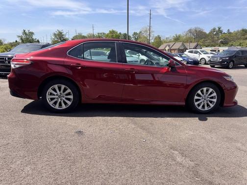 Red 2020 Toyota Camry LE