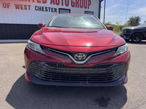 Red 2020 Toyota Camry LE