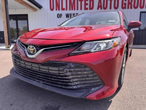 Red 2020 Toyota Camry LE