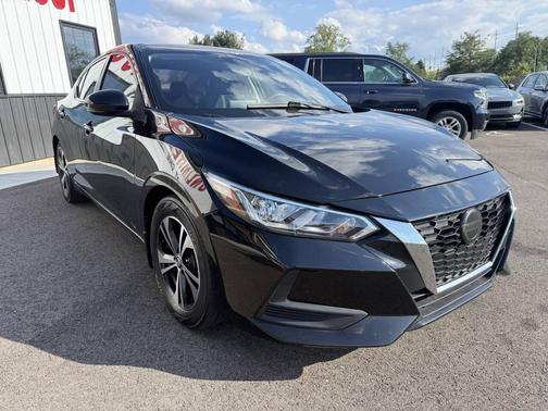 Black 2020 Nissan Sentra SV