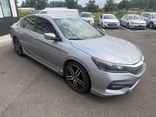 Lunar Silver Metallic 2016 Honda Accord Sport