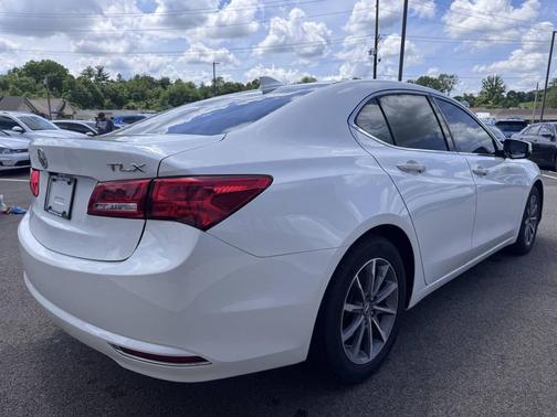 Platinum White Pearl 2019 Acura TLX Technology