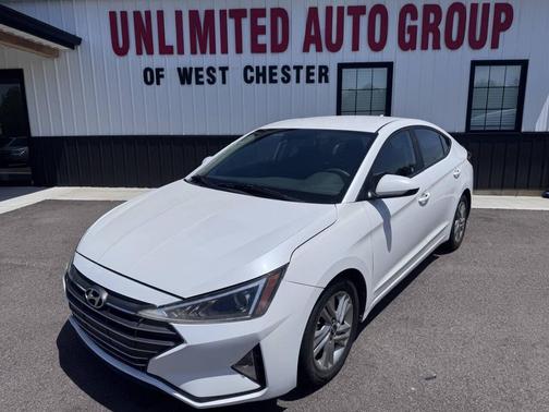 White 2020 Hyundai ELANTRA SEL