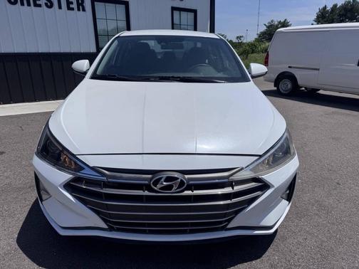 White 2020 Hyundai ELANTRA SEL