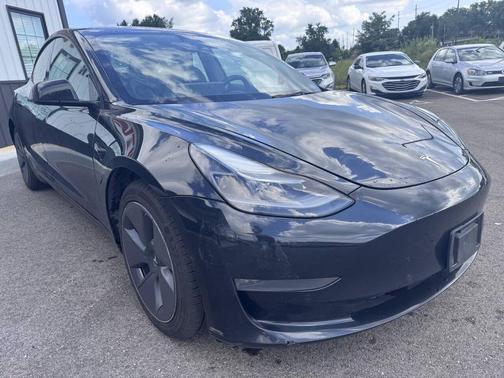 Solid Black 2022 Tesla Model 3 Long Range