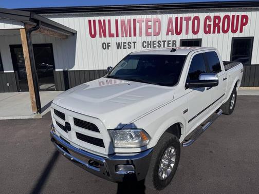 White 2014 RAM 2500 Laramie 4x4 4dr Crew Cab 6.3 ft. SB Pickup
