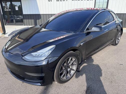 Solid Black 2019 Tesla Model 3 Long Range