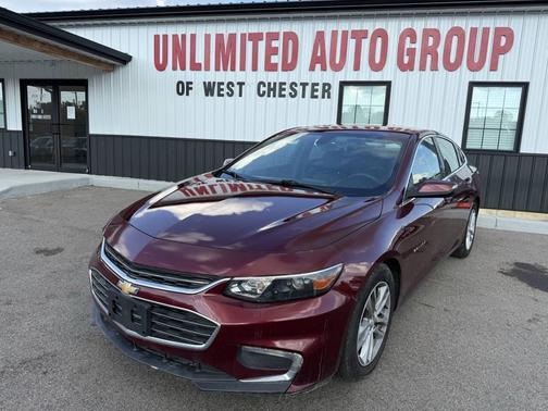 Red 2016 Chevrolet Malibu 1LT