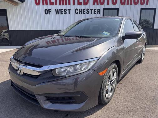 Gray 2017 Honda Civic LX