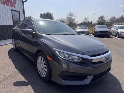 Gray 2017 Honda Civic LX