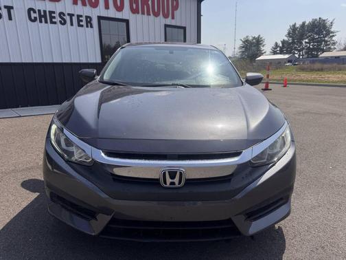Gray 2017 Honda Civic LX