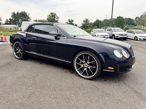 Blue 2008 Bentley Continental GT Base