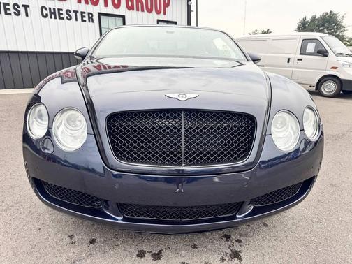Blue 2008 Bentley Continental GT Base
