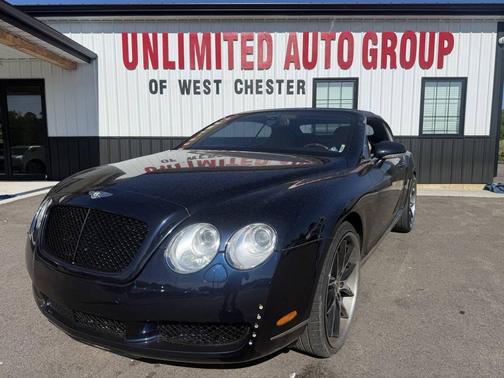Blue 2008 Bentley Continental GT Base
