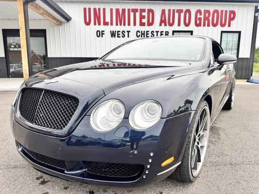 Blue 2008 Bentley Continental GT Base