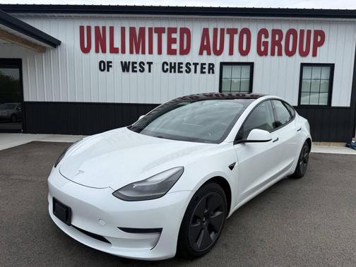 White 2021 Tesla Model 3 Standard Range Plus