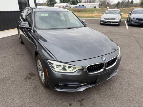 Gray 2017 BMW 330 330i xDrive AWD 4dr Sedan
