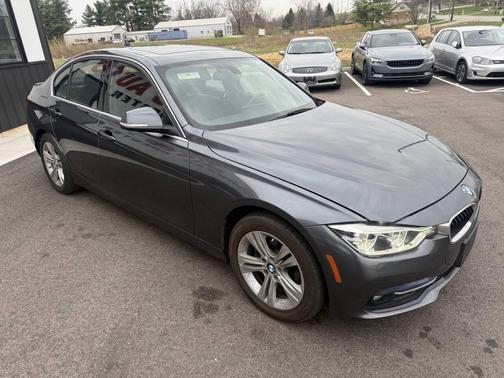 Gray 2017 BMW 330 330i xDrive AWD 4dr Sedan