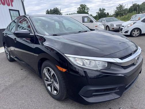 Crystal Black Pearl 2018 Honda Civic LX