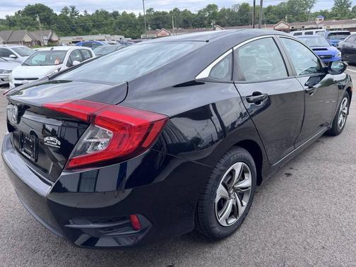 Crystal Black Pearl 2018 Honda Civic LX