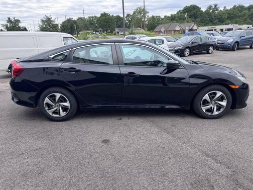 Crystal Black Pearl 2018 Honda Civic LX