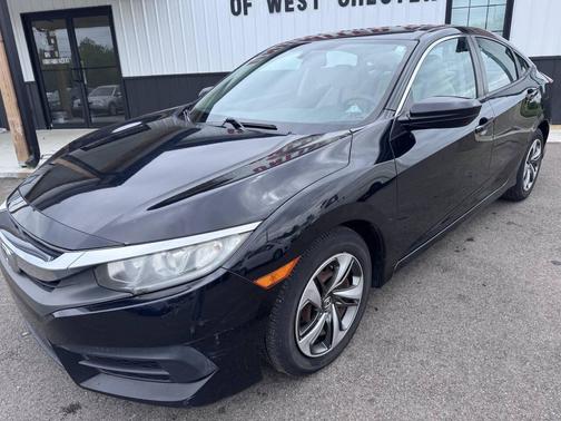 Crystal Black Pearl 2018 Honda Civic LX