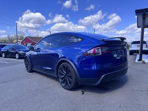 Blue 2022 Tesla Model X Plaid AWD 4dr SUV