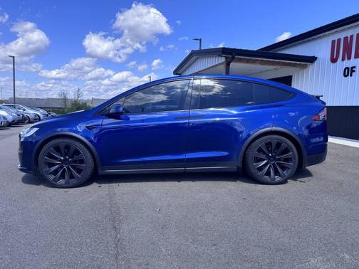 Blue 2022 Tesla Model X Plaid AWD 4dr SUV
