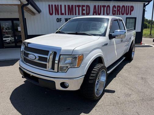 White 2012 Ford F-150 Lariat