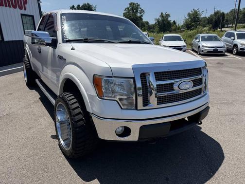 White 2012 Ford F-150 Lariat