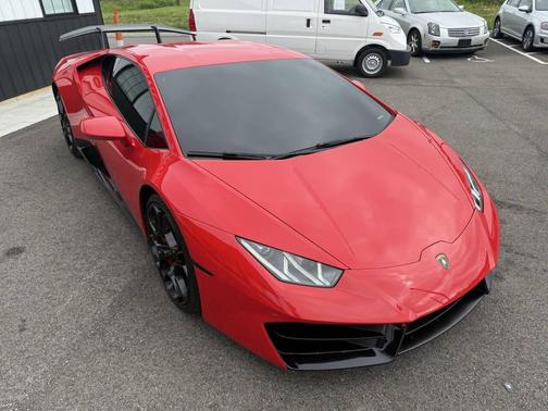 Rosso Mars Metallic 2016 Lamborghini Huracan LP580-2